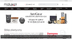Desktop Screenshot of maluje.pl