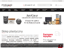 Tablet Screenshot of maluje.pl